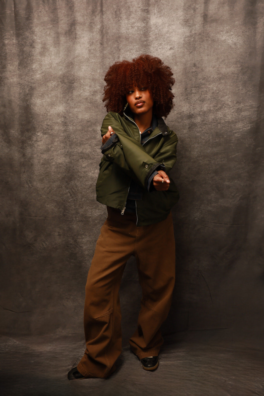 the JACKET in Olive Green, Clean