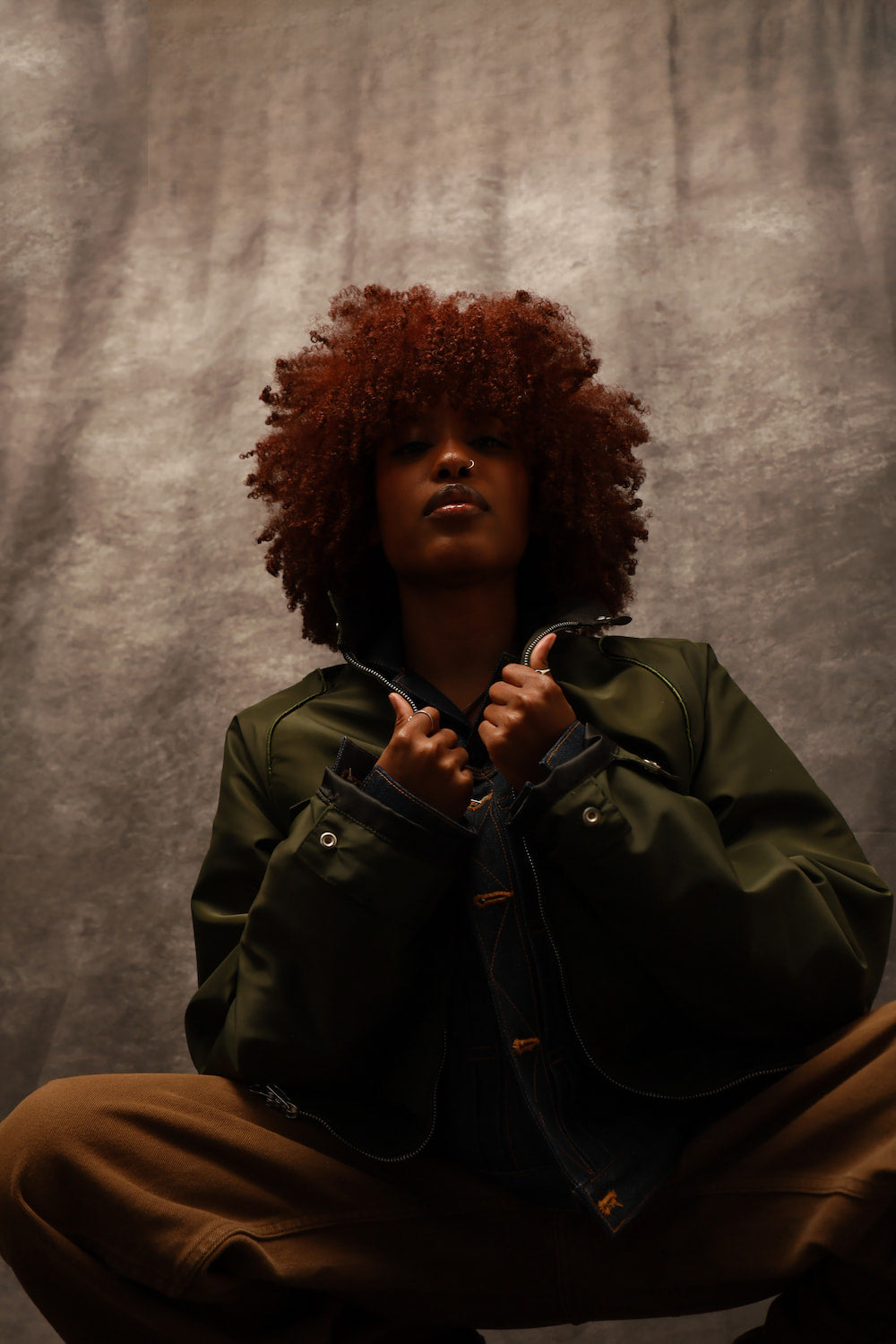 the JACKET in Olive Green, Clean